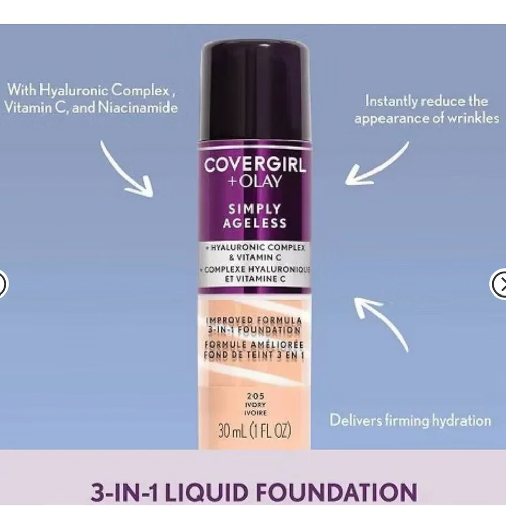 COVERGIRL Simply‎ Ageless Foundation - Cream